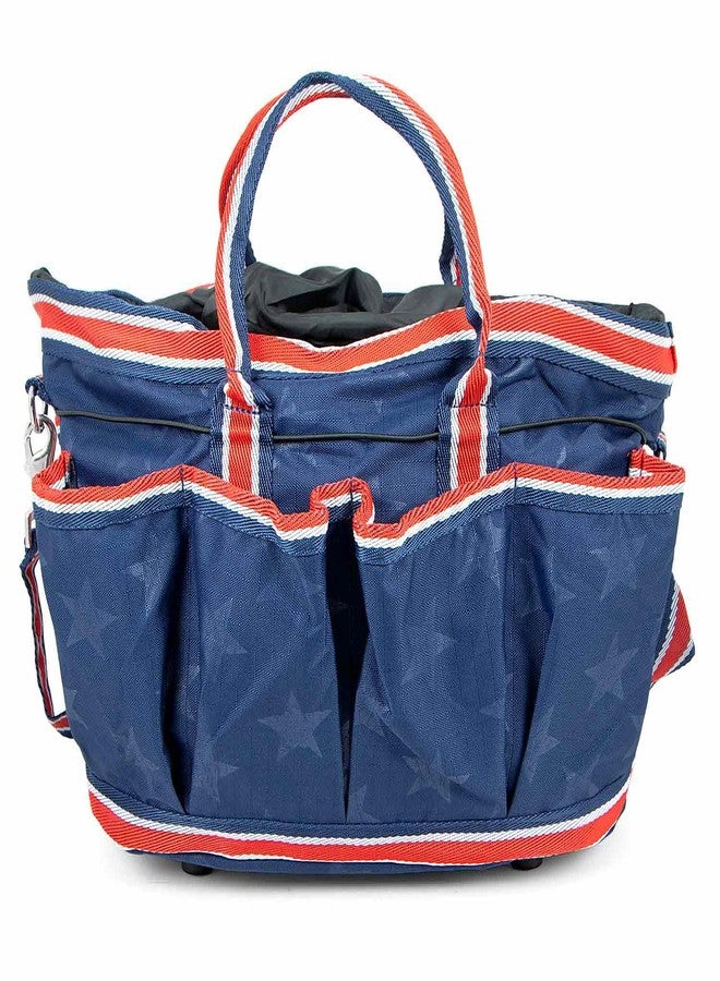 Jeffers Poplar Head Grooming Bag - Horse Grooming Organizer Tote with Pockets for Brushes, Tools, Clippers, Shampoo, Detangler - Stable Barn Kit Carrier for Horses, Pets, Livestock, Allegiance - Image 1